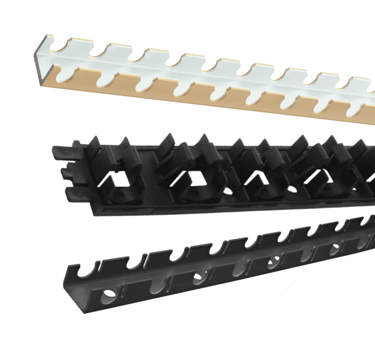 KAN-therm - Система Rail - Профілі для монтажу труб для панельного опалення