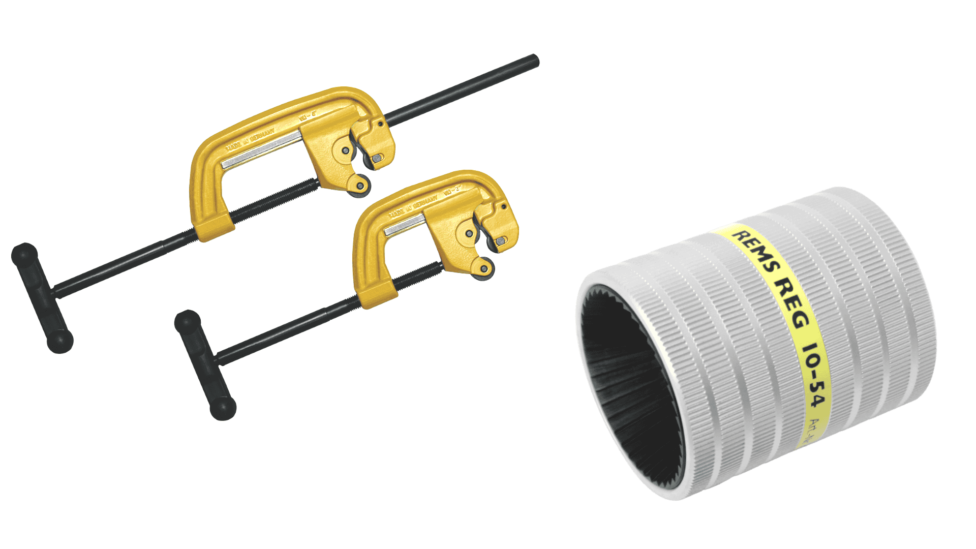 KAN-therm - система Sprinkler Inox - Інструмент REMS для попередньої обробки труб.