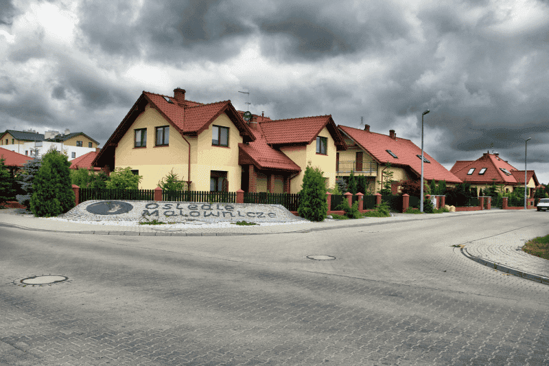 Комплекс одноквартирних житлових будинків - "Osiedle Malownicze" - Вроцлав, Польща