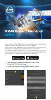 KAN Smart Control -Оновлення