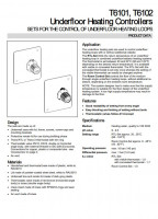 Контролер теплої підлоги T6101 T6102